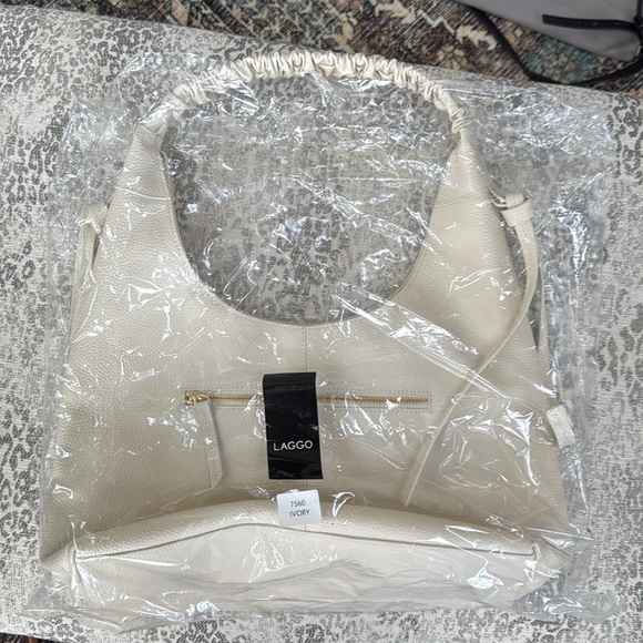 Laggo Bella Hobo Bag in Ivory - Picture 3 of 3